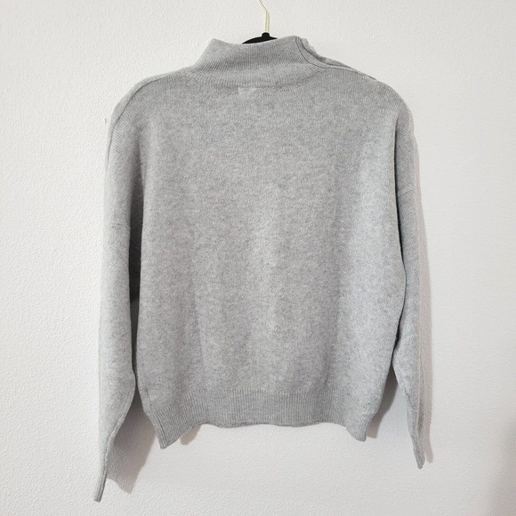(V65) Otherside Long Sleeve Pullover Sweater Button Shoulder Details Women's Med - Picture 2 of 7